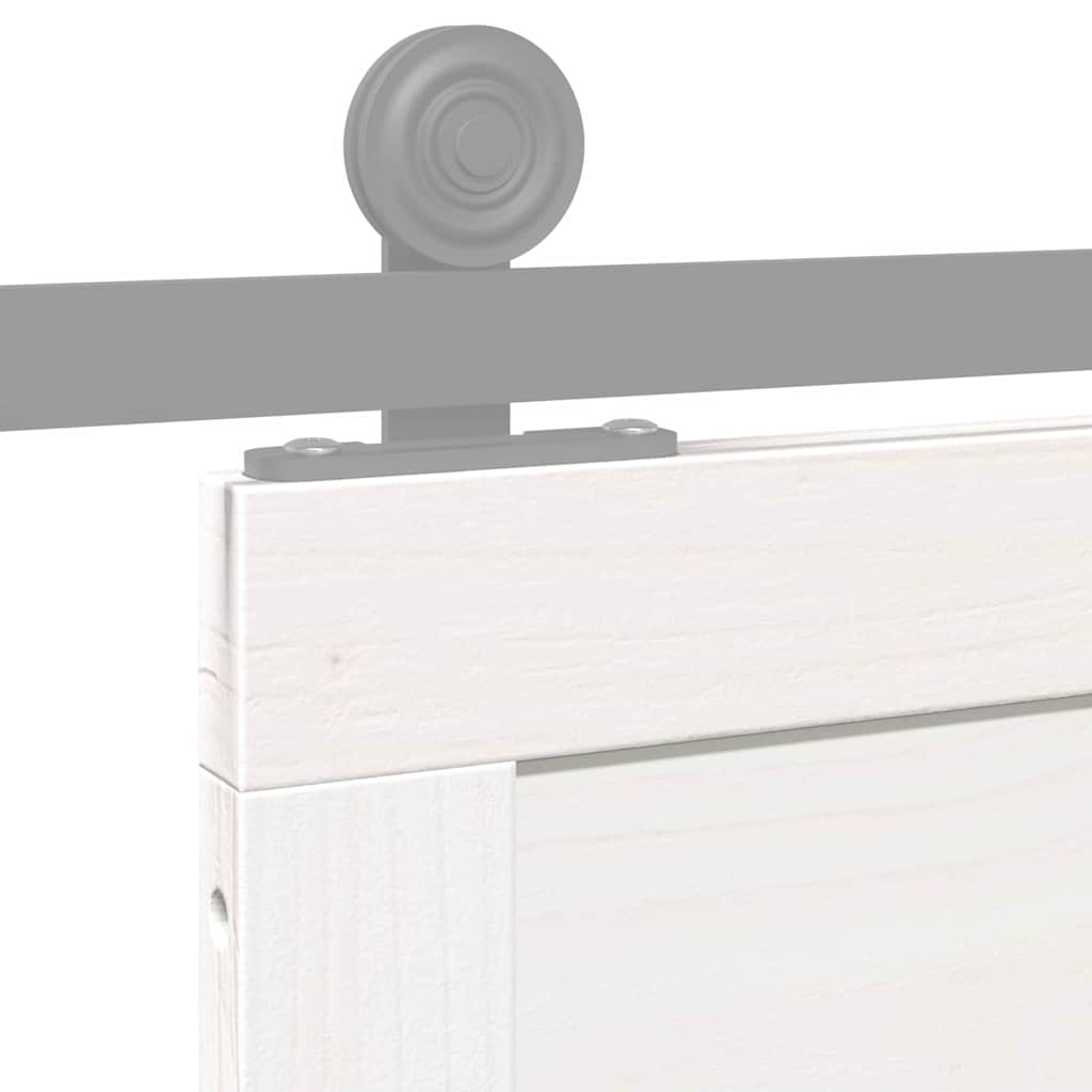 8721288738363_detail_en_hd_2 vidaXL Barn Door White 100 x 208 cm Solid Pine wood - Image 8