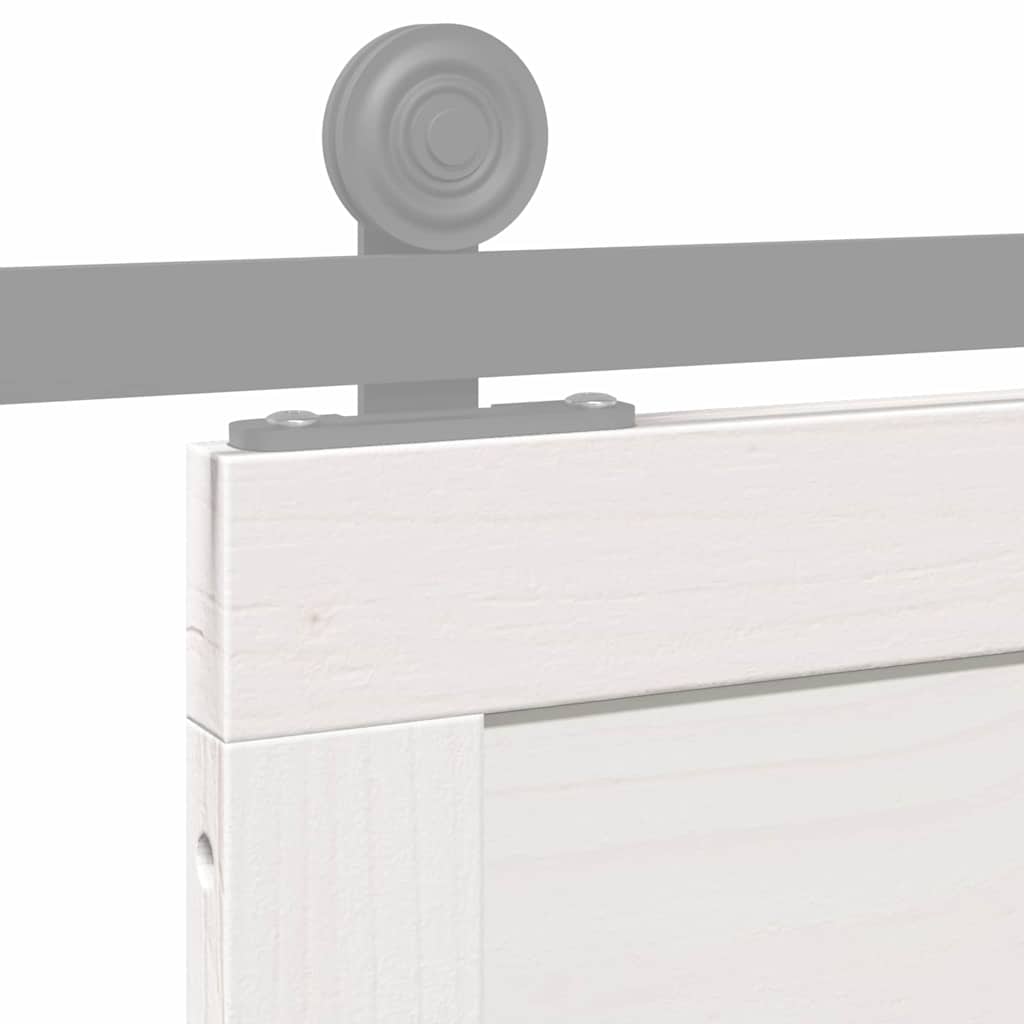 8721288738387_detail_en_hd_2 vidaXL Barn Door White 90 x 208 cm Solid Pine wood - Image 8