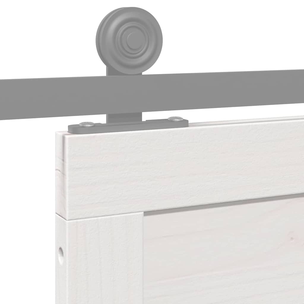 8721288738424_detail_en_hd_2 vidaXL Barn Door White 100 x 210 cm Solid pine wood - Image 8
