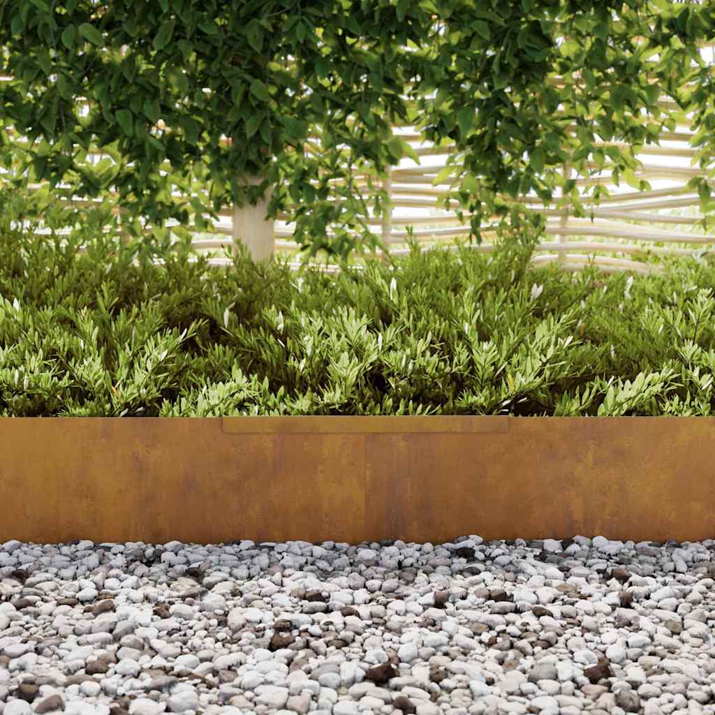 8721288746689_mo-im-zo_en_hd_1 vidaXL Garden Lawn Edging Rusty 450 x 25 cm Weathering steel - Image 5