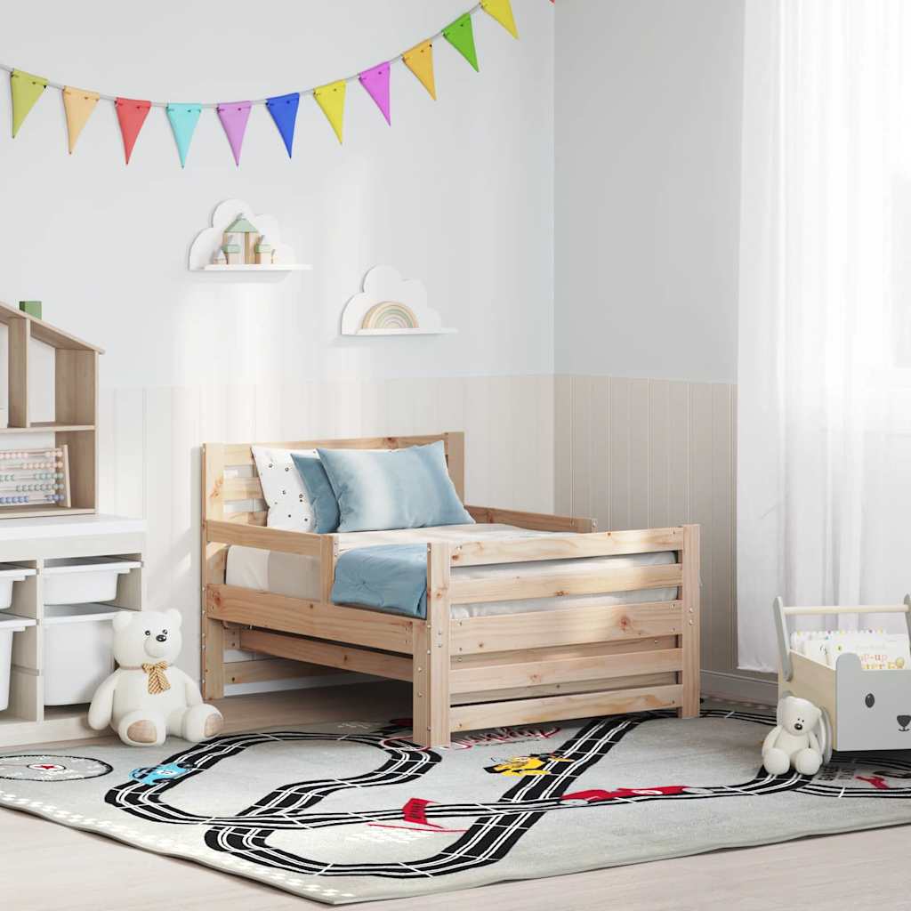 8721288789501_mo-im_en_hd_2 vidaXL Extendable Bed Frame for Kids Other Brown 80 x 130 / 165 / 200 cm - Image 4