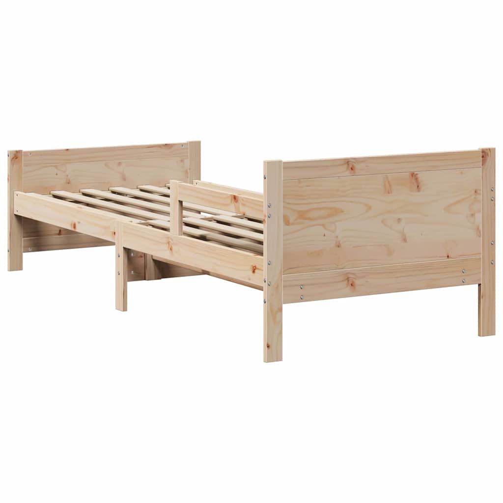 8721288789532_wbg-ba_en_hd_2 vidaXL Extendable Bed Frame for Kids Other Brown 80 x 130 / 165 / 200 cm - Image 7