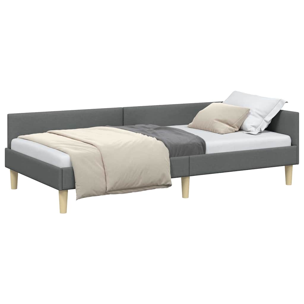 8721288876522_wbg-mo_en_hd_1 vidaXL Corner Bed Frame Other with Headboard Dark grey 90 x 190 cm - Image 3