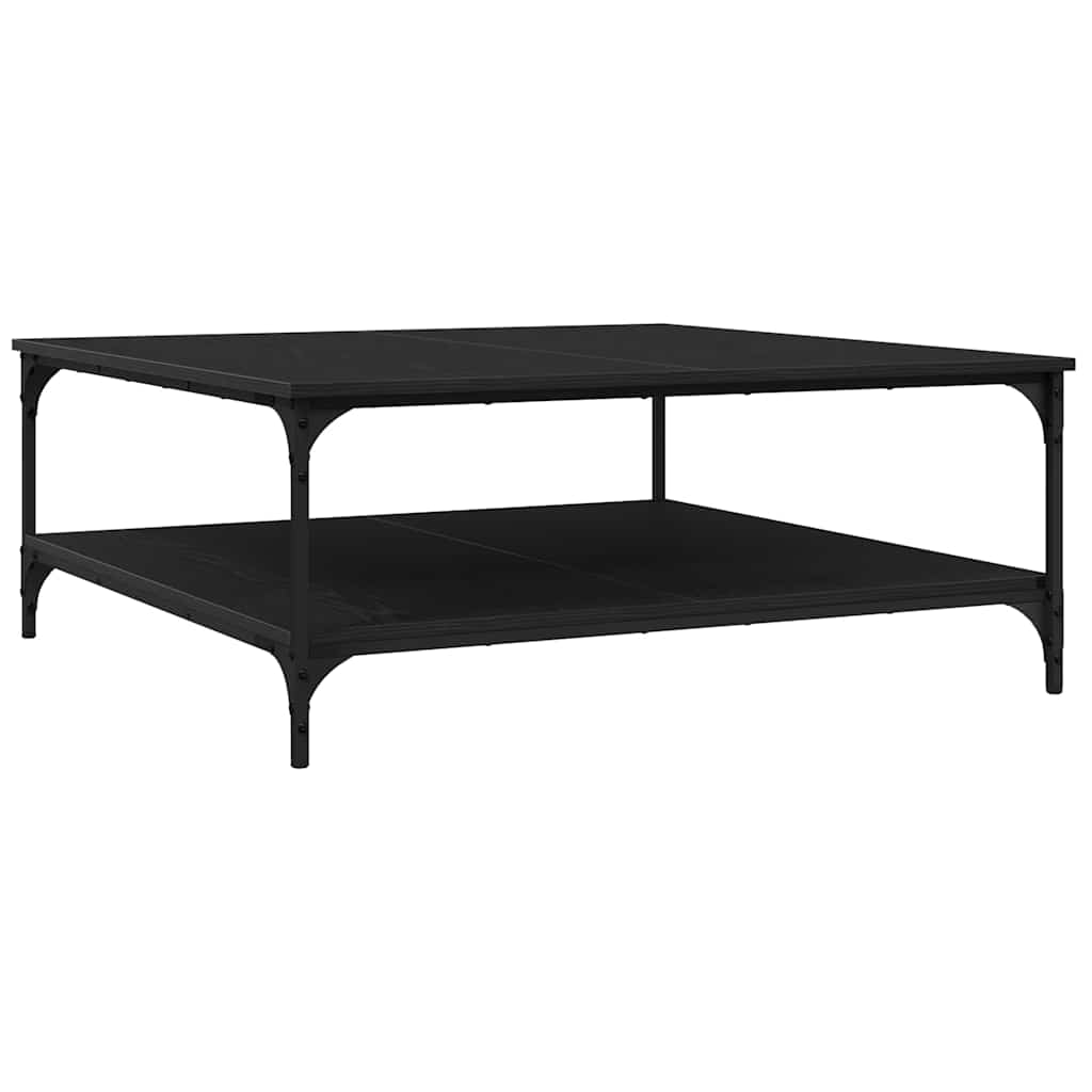 8721288899880_wbg-an-m_en_hd_1 vidaXL Coffee Table Black oak 100 x 100 x 40 cm Engineered wood - Image 2