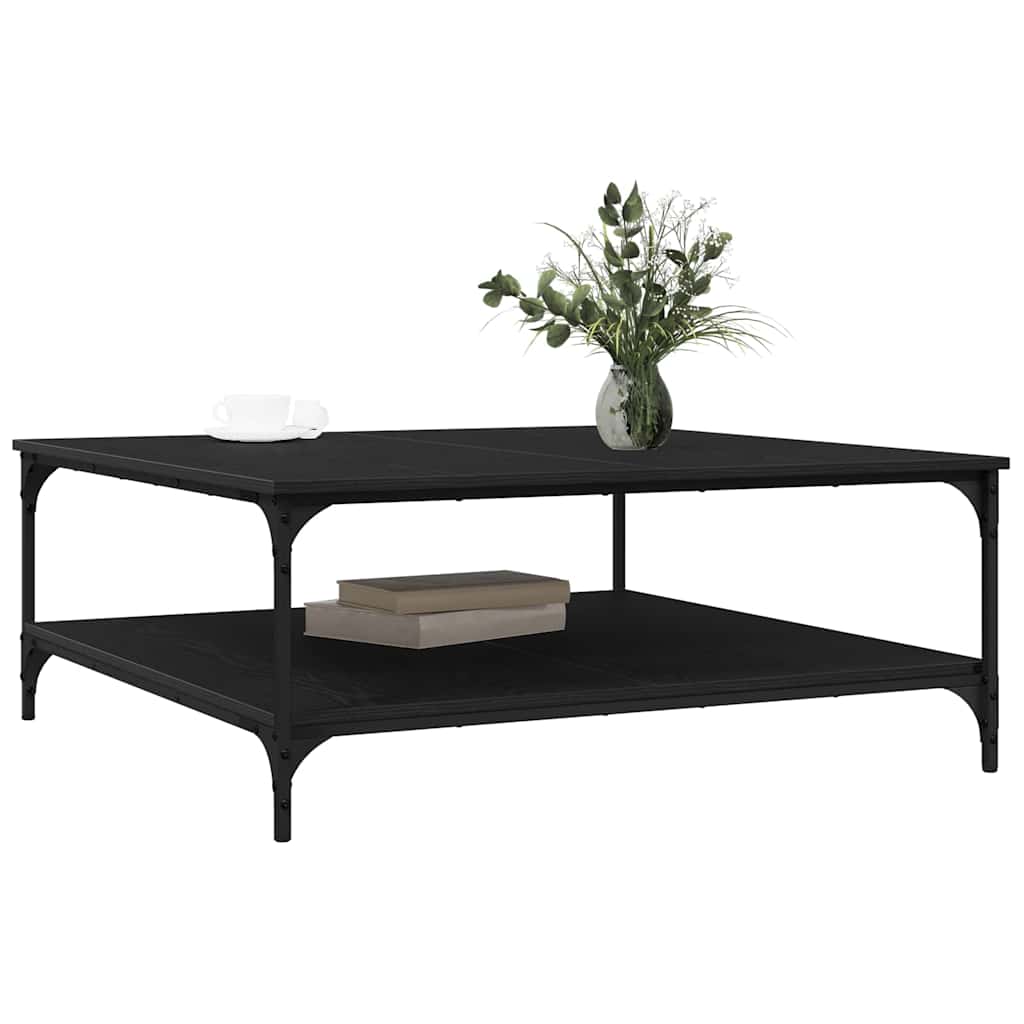 8721288899880_wbg-mo_en_hd_1 vidaXL Coffee Table Black oak 100 x 100 x 40 cm Engineered wood - Image 3