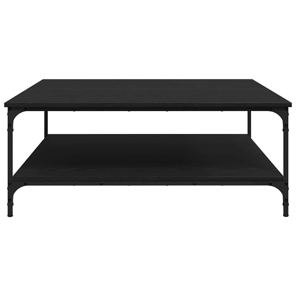 8721288899880_wbg-si_en_hd_3 vidaXL Coffee Table Black oak 100 x 100 x 40 cm Engineered wood - Image 6