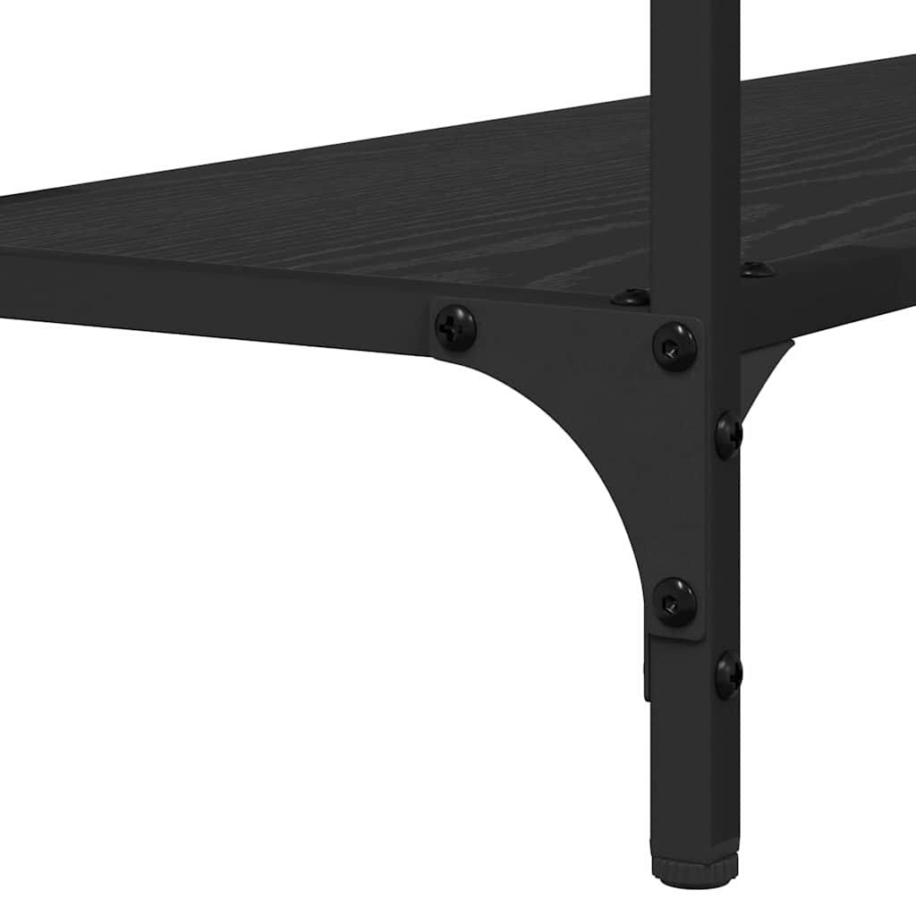 8721288900029_detail_en_hd_1 vidaXL Console Table Black oak 101 x 30.5 x 75 cm Engineered wood - Image 9