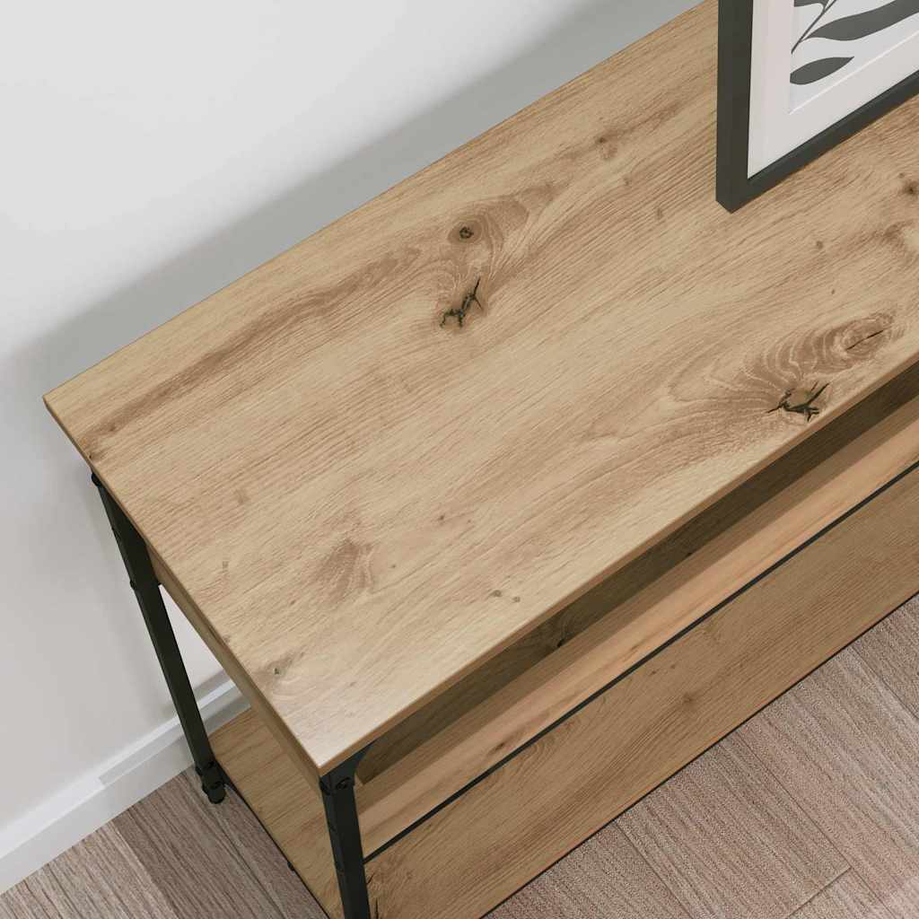 8721288900074_mo-im-zo_en_hd_1 vidaXL Console Table Artisan oak 100 x 29 x 75 cm Engineered wood - Image 5