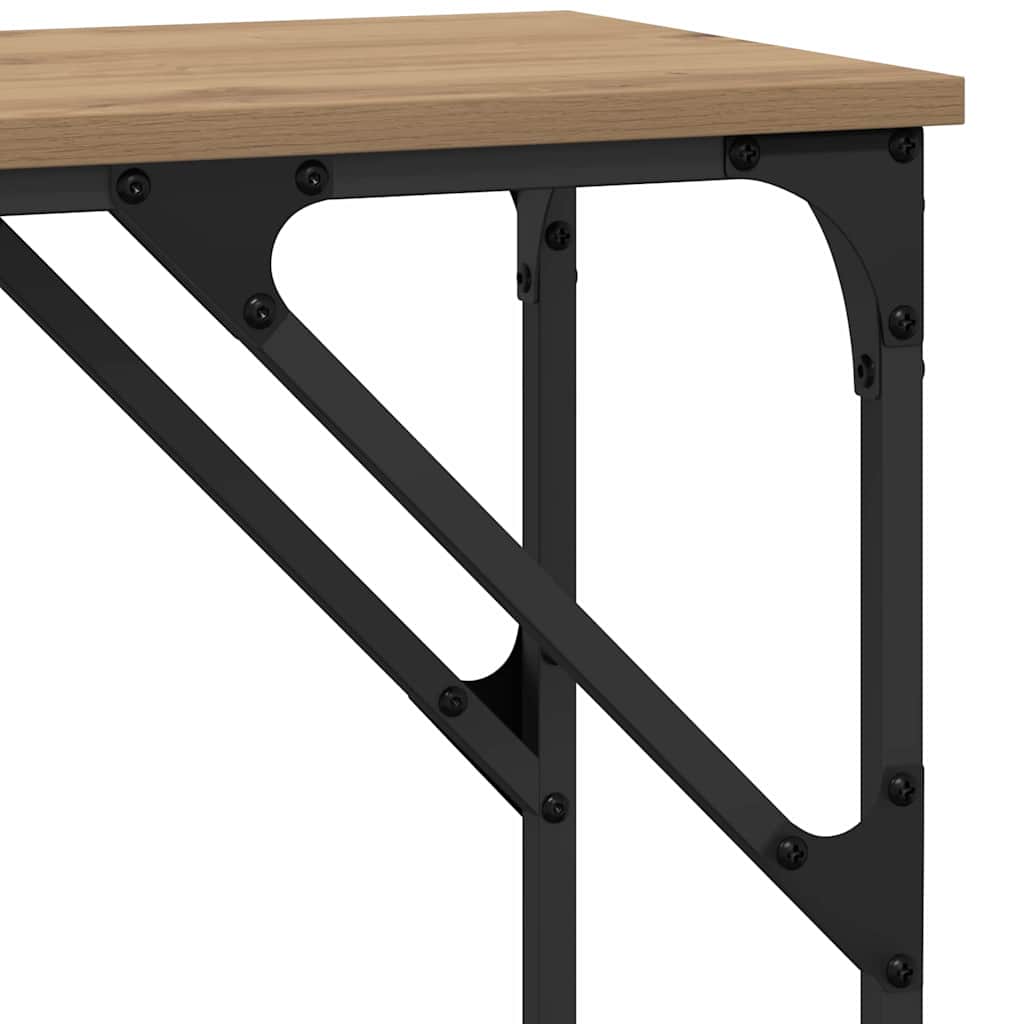 8721288900135_detail_en_hd_3 vidaXL Console Table Artisan oak 140 x 29 x 75 cm Engineered wood - Image 11