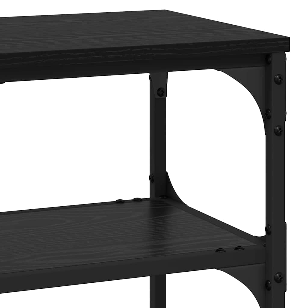 8721288900265_detail_en_hd_2 vidaXL Console Table Black oak 100 x 30 x 75 cm Engineered wood - Image 10