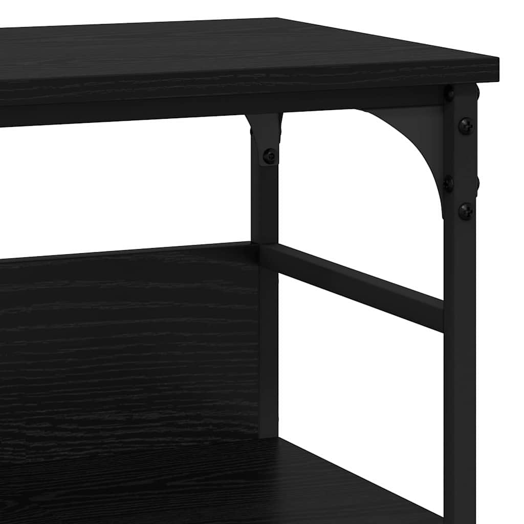 8721288900388_detail_en_hd_2 vidaXL Console Table Black oak 100 x 32 x 75 cm Engineered wood - Image 10
