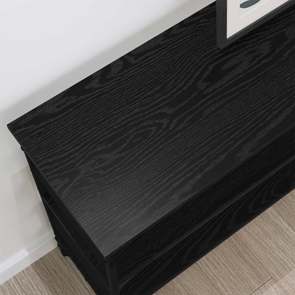 8721288900388_mo-im-zo_en_hd_1 vidaXL Console Table Black oak 100 x 32 x 75 cm Engineered wood - Image 5