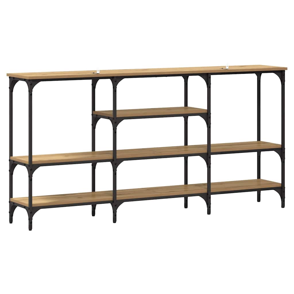 8721288900401_wbg-ba_en_hd_2 vidaXL Console Table Artisan oak 160 x 29 x 80 cm Engineered wood - Image 8