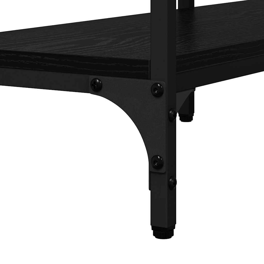 8721288900418_detail_en_hd_1 vidaXL Console Table Black oak 160 x 29 x 80 cm Engineered wood - Image 9