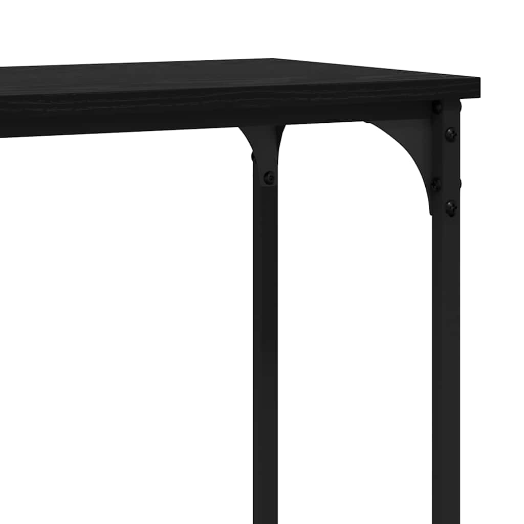 8721288900418_detail_en_hd_2 vidaXL Console Table Black oak 160 x 29 x 80 cm Engineered wood - Image 10