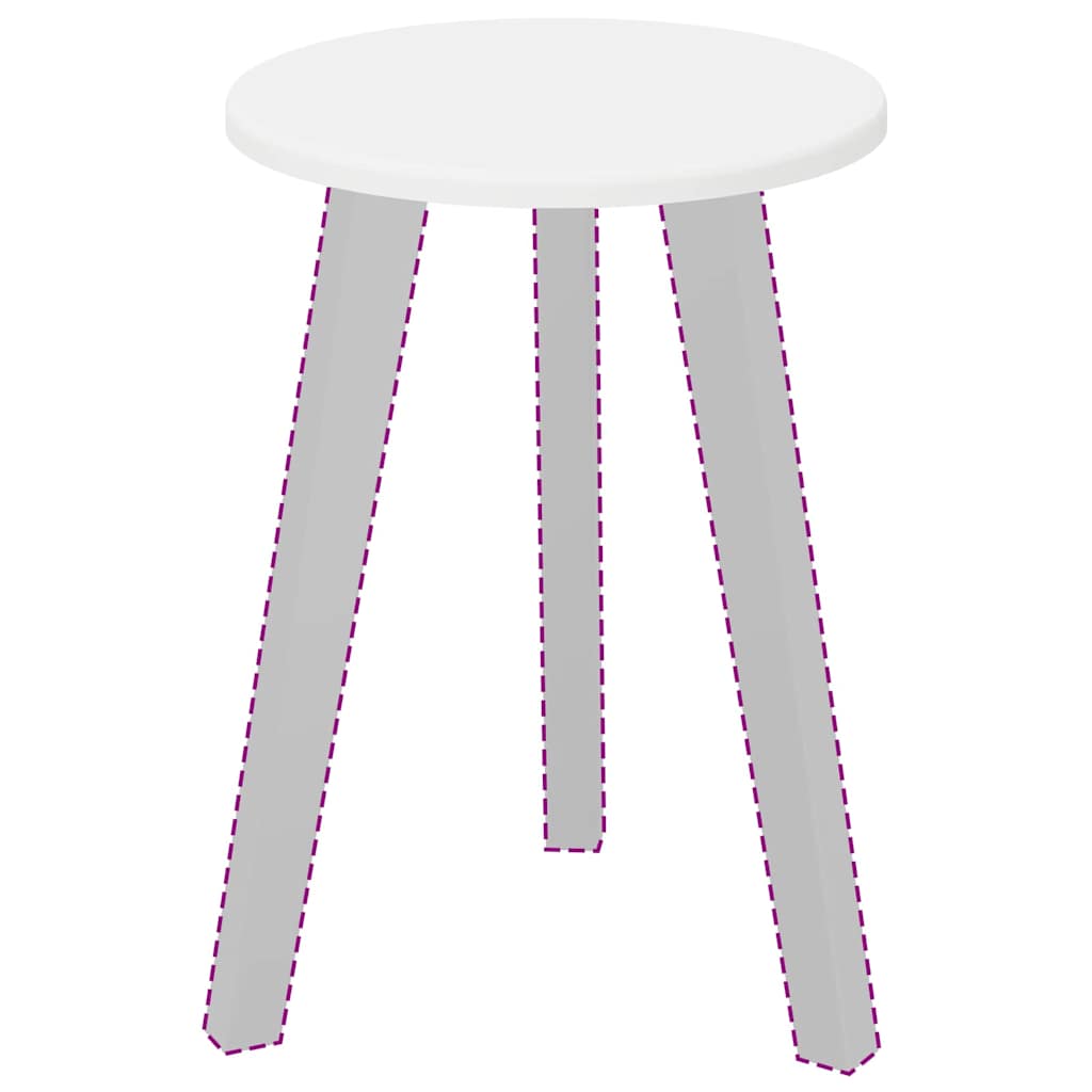 8721288935700_wbg-mo_en_hd_1 vidaXL Table Top White 30 x 30 x 1.5 cm Engineered wood - Image 3