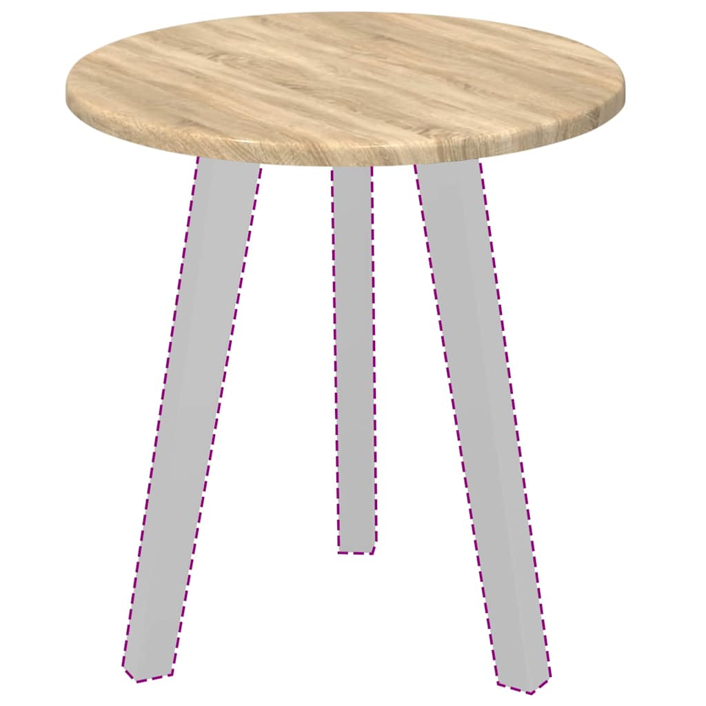 8721288935823_wbg-mo_en_hd_1 vidaXL Table Top Sonoma oak 40 x 40 x 1.5 cm Engineered wood - Image 3