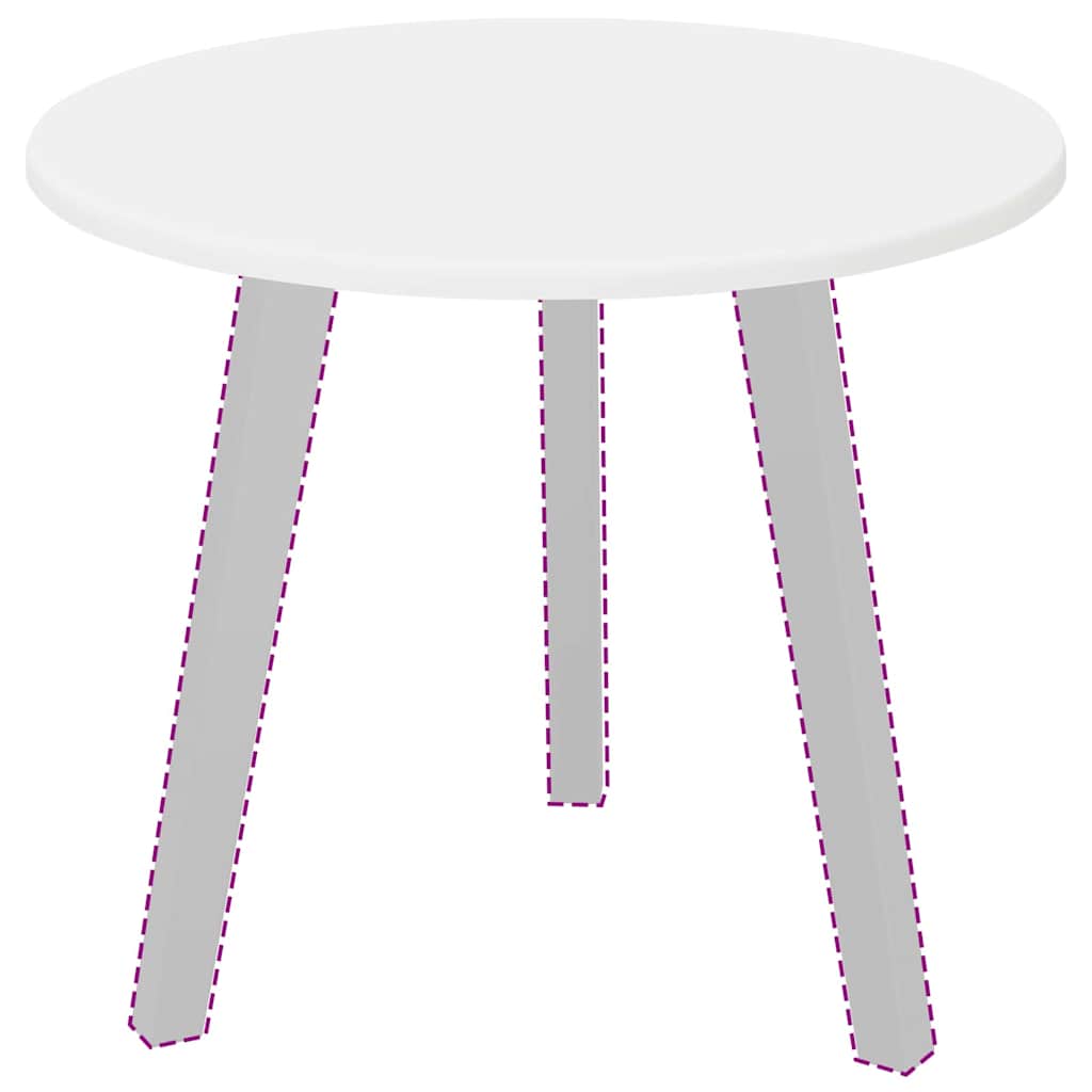 8721288935908_wbg-mo_en_hd_1 vidaXL Table Top White 50 x 50 x 1.5 cm Engineered wood - Image 3