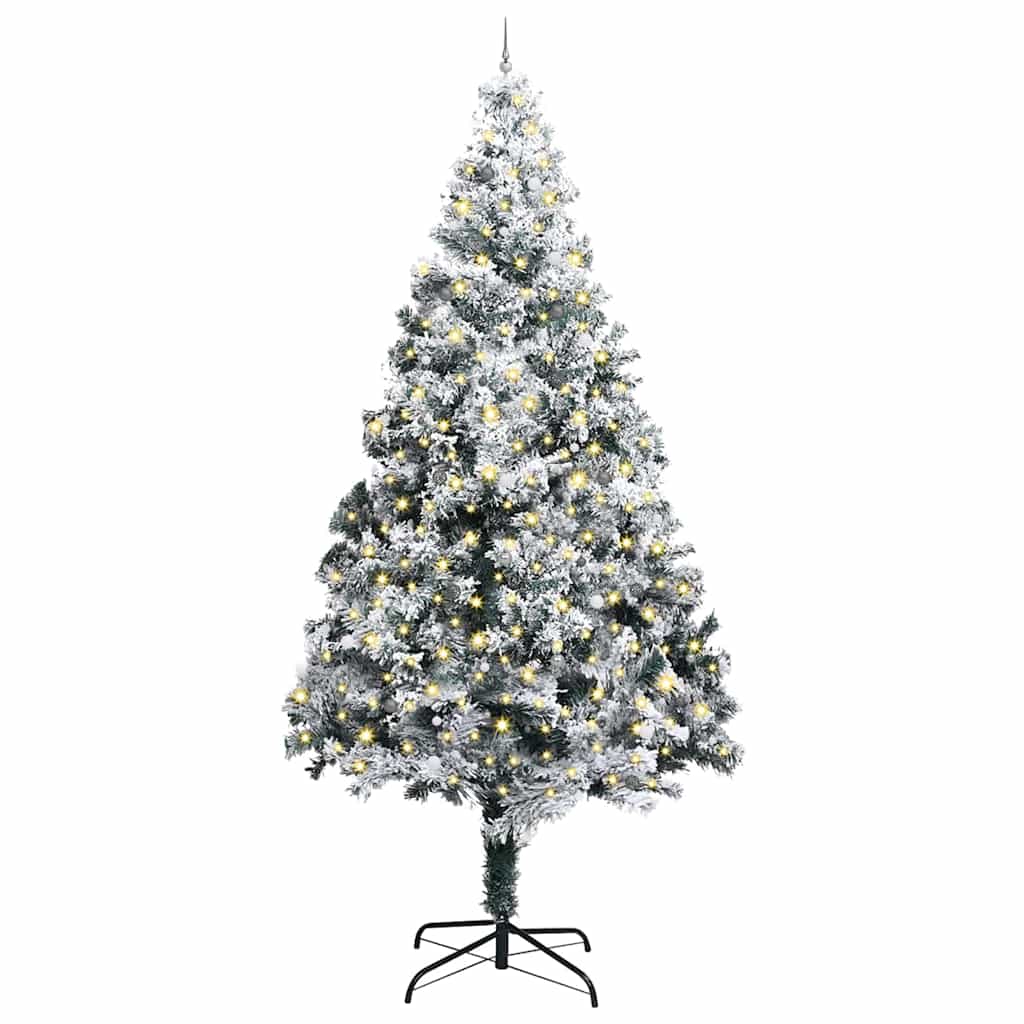 8721288977885_wbg-fr_en_hd_2 vidaXL Artificial Christmas Tree Green 400 cm Extra Large Various PVC - Image 3