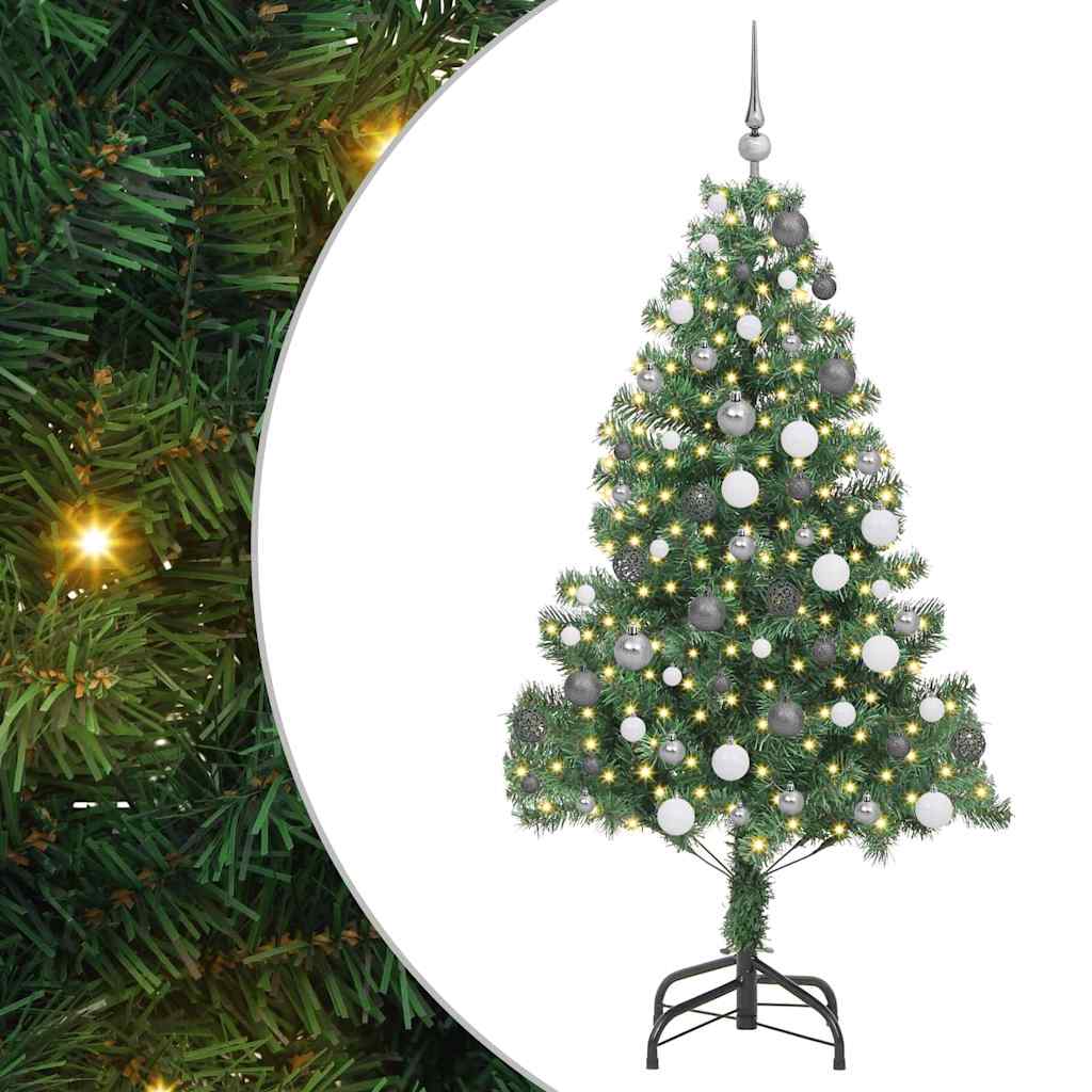 8721288993397_wbg-an-m_en_hd_1 vidaXL Artificial Christmas Tree Green 180 x 40 cm PVC - Image 2