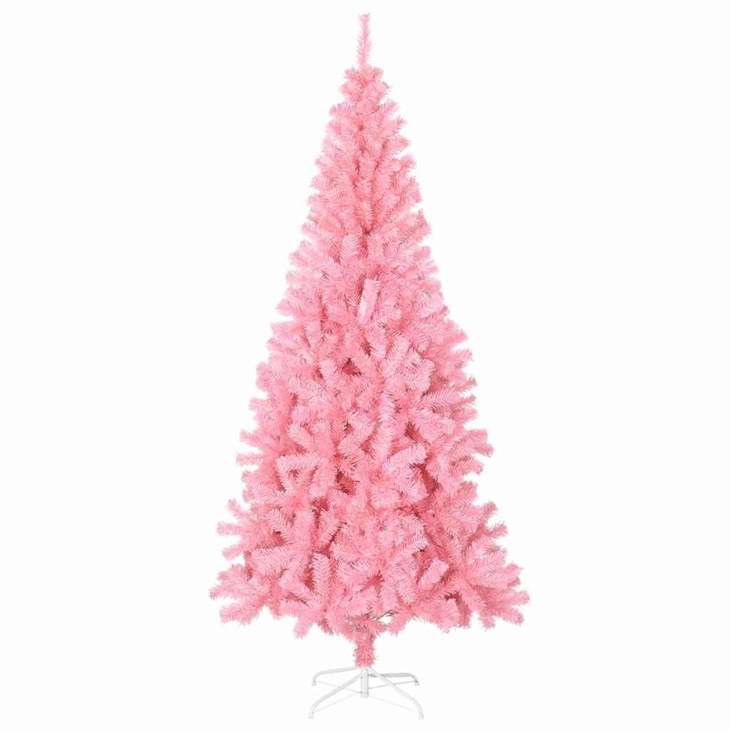 8721288993885_wbg-fr_en_hd_3 vidaXL Artificial Christmas Trees Pink 180 cm PVC - Image 4
