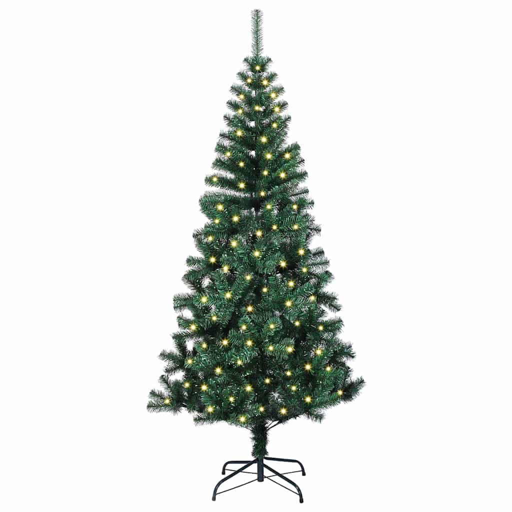 8721288997050_wbg-fr_en_hd_2 vidaXL ArtificialChristmasTree Green 150cm PVC - Image 3