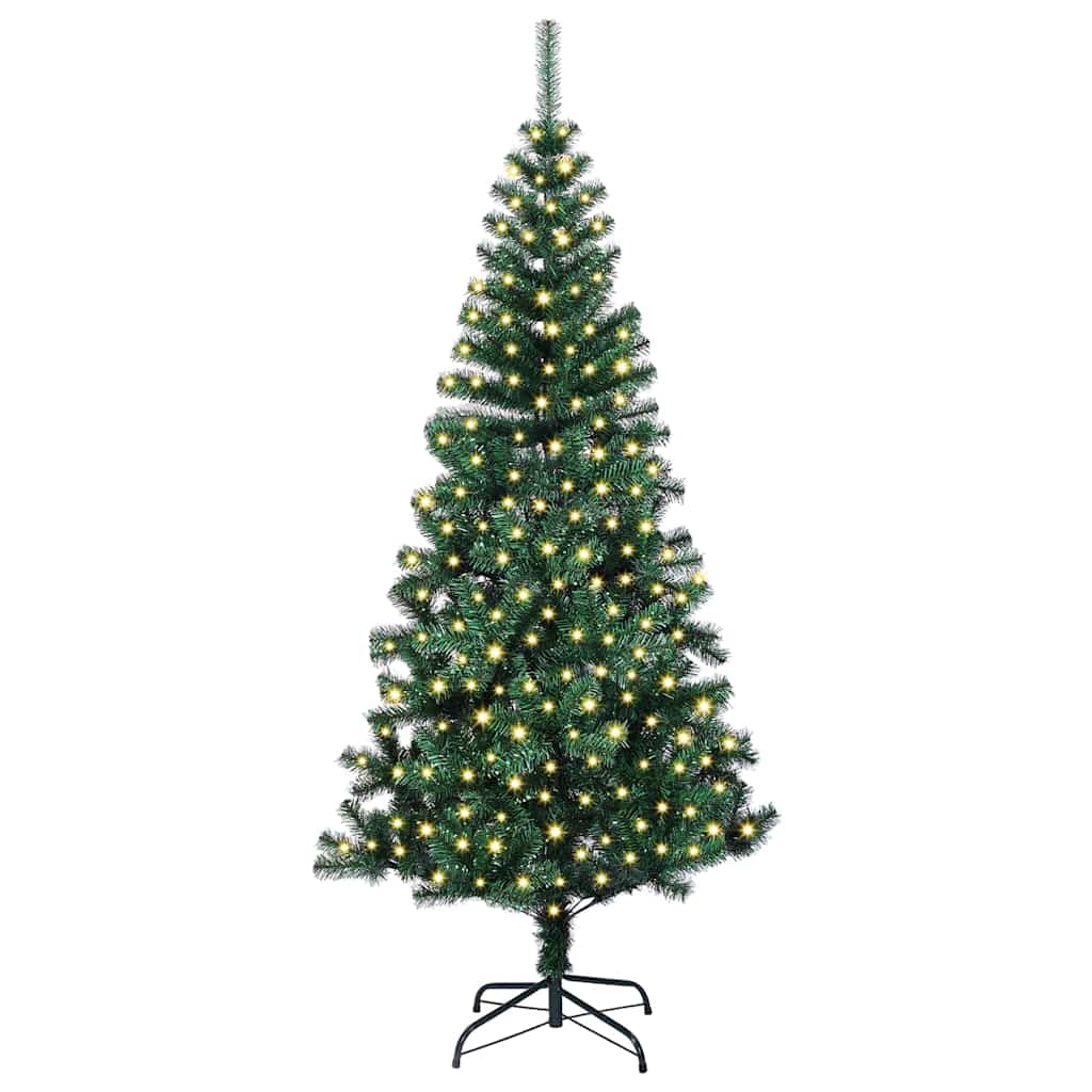 8721288997319_wbg-fr_en_hd_2 vidaXL ArtificialChristmasTree Green 210cm PVC - Image 3