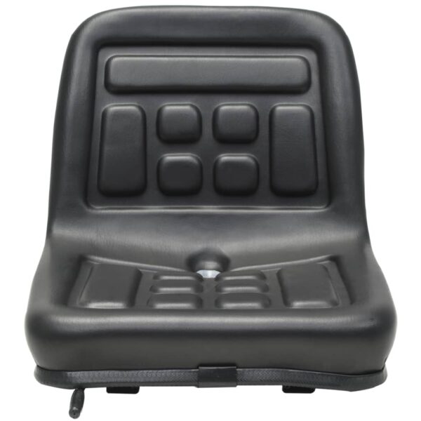 vidaXL Universal Tractor Seat Black - Image 2