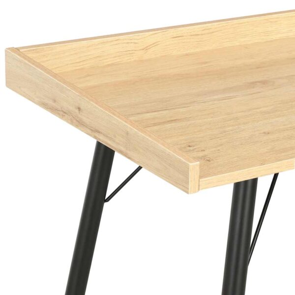 vidaXL Desk Oak 90x50x79 cm - Image 5