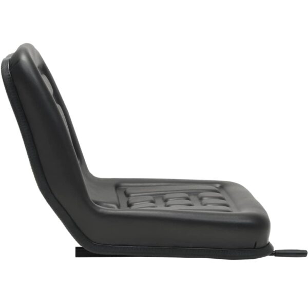vidaXL Universal Tractor Seat Black - Image 3