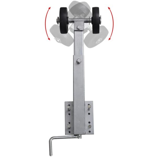 vidaXL Boat Trailer Double Roller Bow Support Set of 2 59 - 84 cm - Image 5