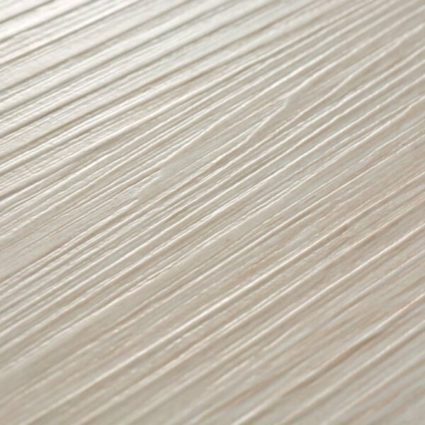 vidaXL Non Self-adhesive PVC Flooring Planks 5.26 m² 2 mm Oak Classic White - Image 6