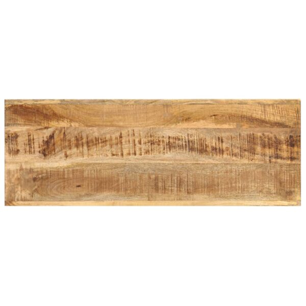 vidaXL Console Table 110x35x76 cm Solid Mango Wood - Image 4