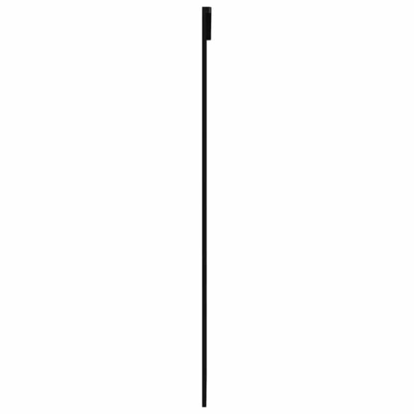 vidaXL Sliding Door ESG Glass and Aluminium 90x205 cm Black - Image 4