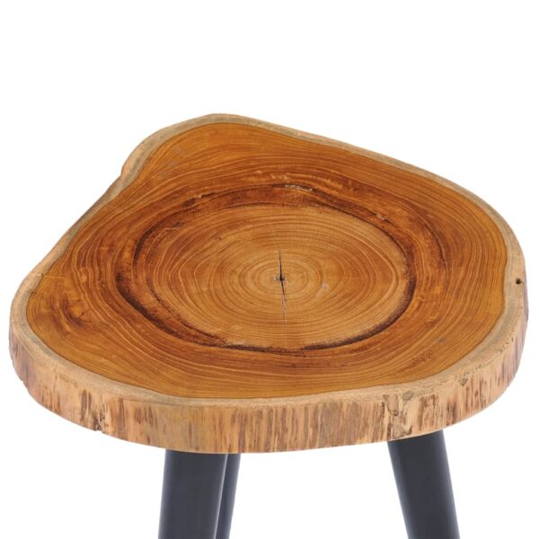 vidaXL Coffee Table 40x45 cm Solid Teak - Image 3