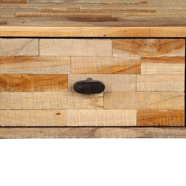 vidaXL Console Table 120x30x76 cm Solid Reclaimed Teak - Image 8