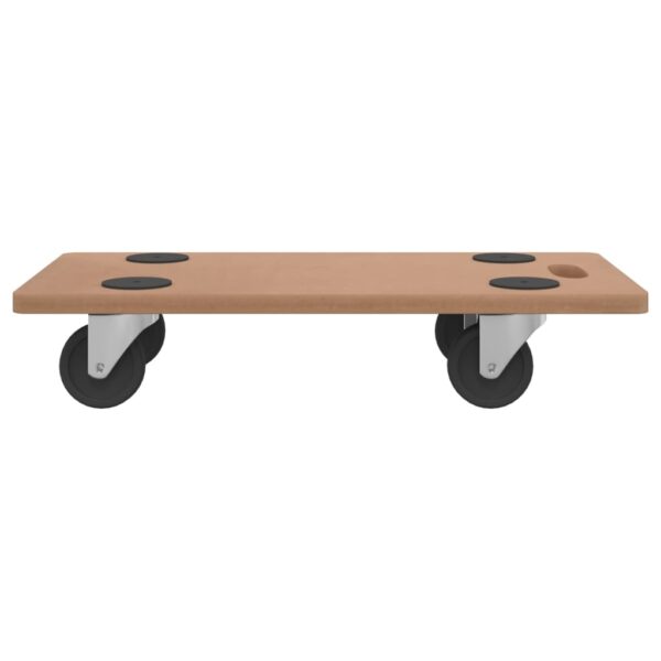 vidaXL Dolly Trolleys 6 pcs Rectangular Engineered Wood - Image 5
