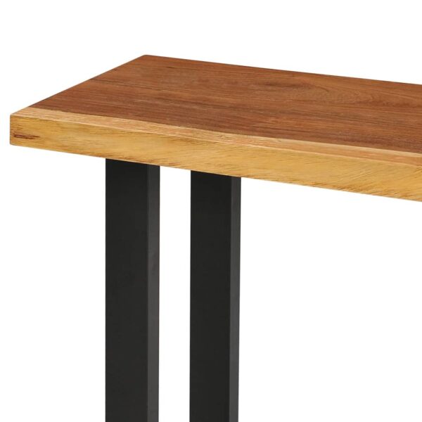 vidaXL Console Table Solid Suar Wood 110x35x75 cm - Image 7
