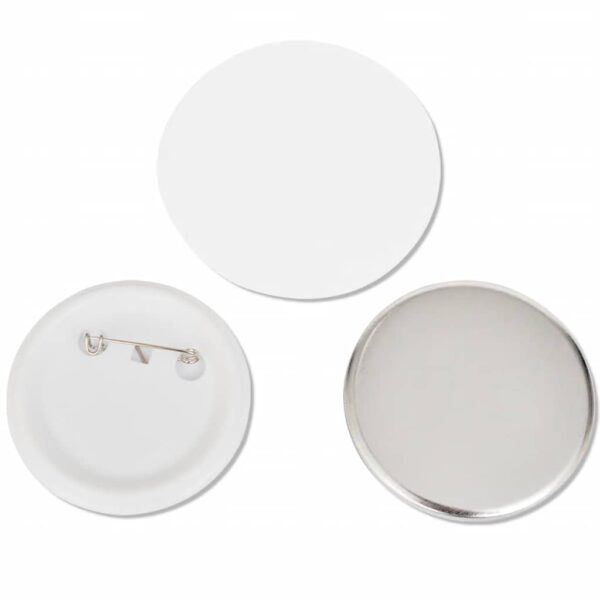 500 pcs PinBack Button Parts 25 mm - Image 3