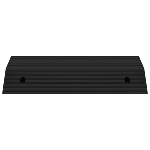 vidaXL Bridge Threshold Ramp 80x40x8 cm Rubber - Image 2