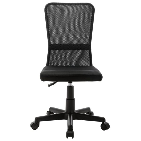 vidaXL Office Chair Black 44x52x100 cm Mesh Fabric - Image 2