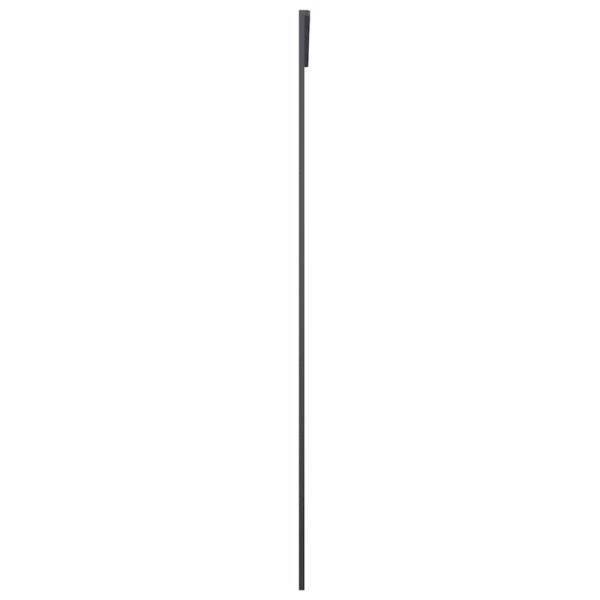 vidaXL Sliding Door Black 102,5x205 cm ESG Glass and Aluminium - Image 4