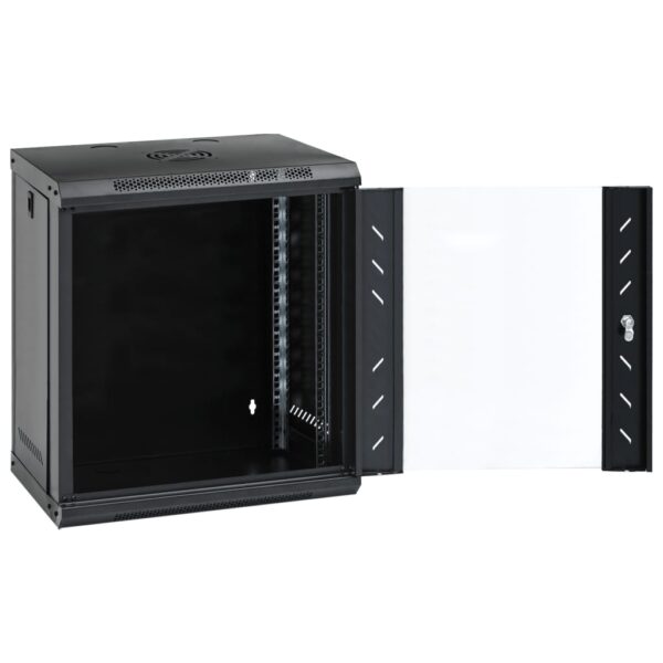 vidaXL 12U Wall Mounted Network Cabinet 19" IP20 53x40x60 cm - Image 2