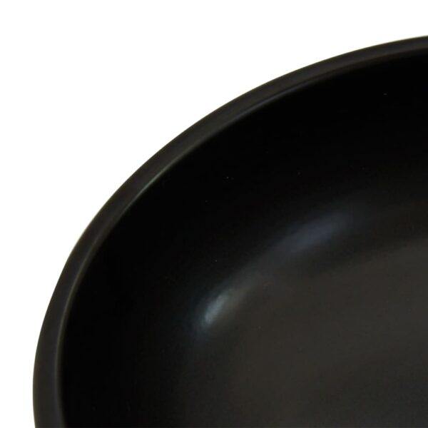 vidaXL Countertop Basin Multicolour Round Φ41x14 cm Ceramic - Image 5