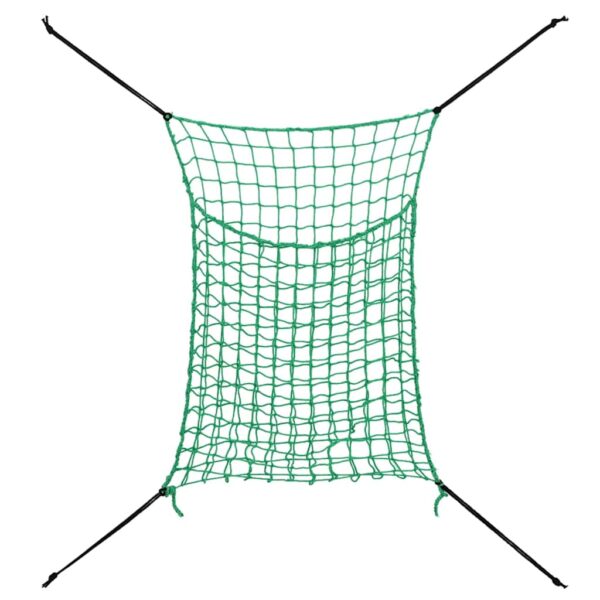 vidaXL Hay Nets 2 pcs Rectangular 0.9x1 m PP - Image 4