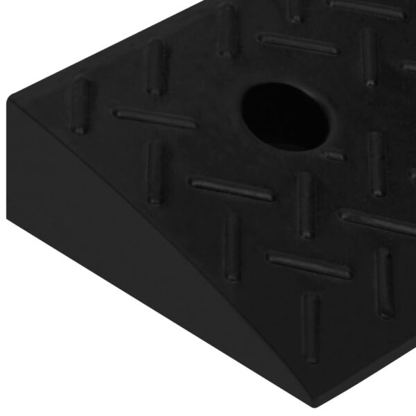 vidaXL Kerb Ramps 2 pcs 50x17.5x5 cm Rubber - Image 8