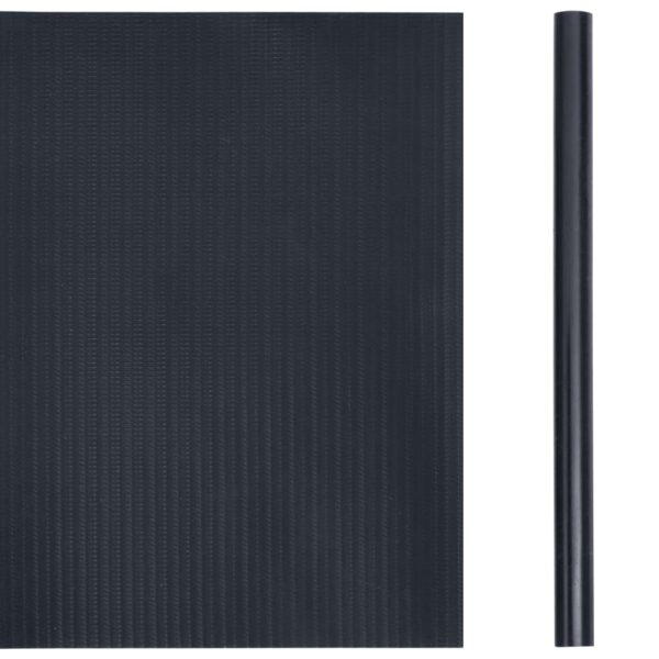 vidaXL Garden Privacy Screen PVC 35x0.19 m Matte Dark Grey - Image 3