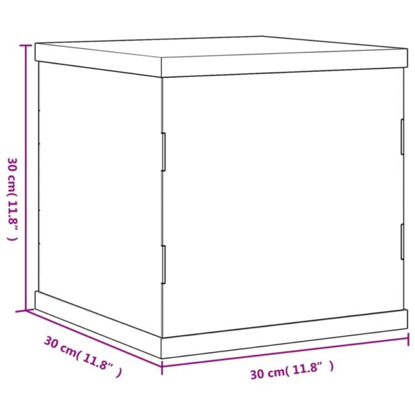 vidaXL Display Box Transparent 30x30x30 cm Acrylic - Image 6