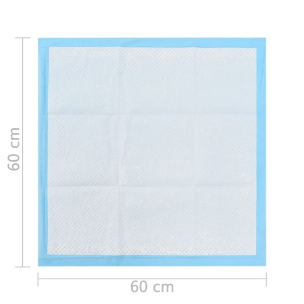 vidaXL Pet Training Pads 100 pcs 60x60 cm Non Woven Fabric - Image 9