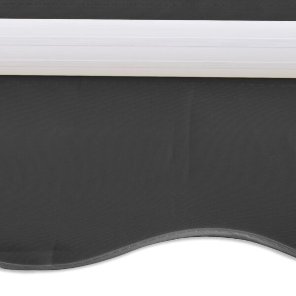 vidaXL Folding Awning Manual Operated 300 cm Anthracite - Image 5